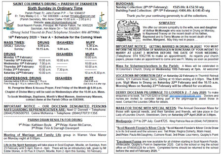 Parish Newsletter
